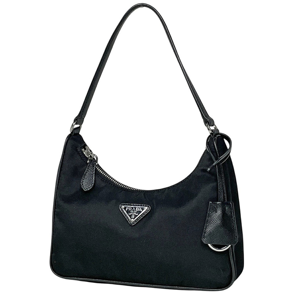Prada Re Edition Re Bag Plate Nero Black